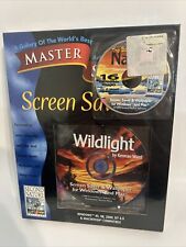 Master Series Screen Saver Wildlight Kennan Ward PC Software  NEW FACTORY SEALED picture