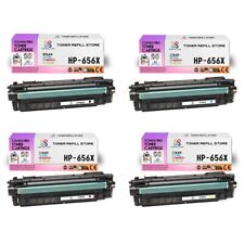 4Pk TRS 656X BCMY HY Compatible for HP LaserJet M652 M653 Toner Cartridge picture