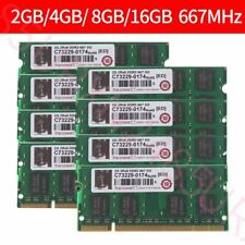 20GB 16GB 8GB 4GB 2GB PC2-5300S DDR2 667Mhz 200Pin Laptop RAM For Transcend Lot picture