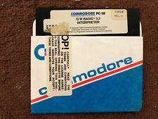 Commodore 64 - 128 -PC-10 G W Basic 3.2 on  5.25 Disk - Original picture