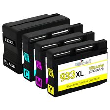 non-OEM Ink Cartridge for HP 932XL 933XL fits OfficeJet 7612 7510 7620 picture