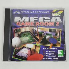 Vintage 1990s Mega Game Room 2 Windows CD Sterling Software picture