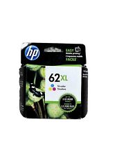 Geniune HP 62 XL Tri-Color Ink Cartridge C2P07AN (Expired 4/19) Brand New picture