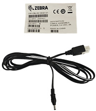 NEW Zebra CBL-DC-383A1-01 Power Cable Assembly for 4 Slot Cradle Black picture