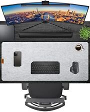 Premium Anti Slip Felt Desk Pad Large Mouse Pad Non-Slip Desk Mat Keyboard Pa... picture
