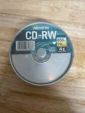 Memorex 650MB 4x Data CD-RW 74 min Rewritable Blank Discs 25 Pack Spindle  picture