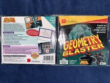 Davidson Geometry Blaster The Educational Advantage PC Game RESURFACED DISC picture
