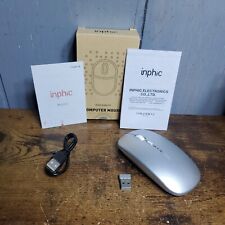 INPHIC Wireless Mouse Rechargeable, [Upgraded 700mAh], Slim 2.4G Silent Cordless picture
