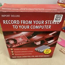 Xitel Inport Deluxe Stereo To PC Audio Recording Kit Converter Cassette FX picture