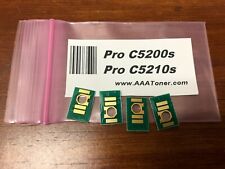 4 Toner Chips for Ricoh Pro C5200s, Pro C5210s (828422 ~ 828423) Refill picture