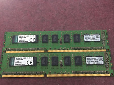 LOT OF 2 -- 8GB  (2x4GB)  KINGSTON 1Rx8 PC3L-12800E Server RAM picture