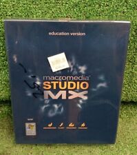 Macromedia Studio MX Education Version Upgrade For Mac os X. NEW Sealed picture
