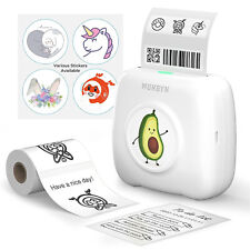 MUNBYN S12 Bluetooth Label Maker Printer Portable Pocket Thermal Sticker Machine picture