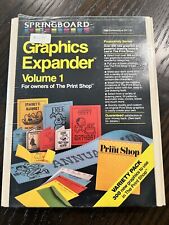 1985 Springboard Graphics Expander Volume 1 For Commodore 64/128 NEW SEALED picture