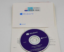 Microsoft Windows 10 Pro Professional DVD Genuine Retail License For 1 PC picture