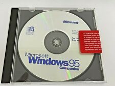 VINTAGE MICROSOFT WINDOWS 95 COMPANION CD ONLY IN ORIGINAL CASE NO KEY RM4 picture