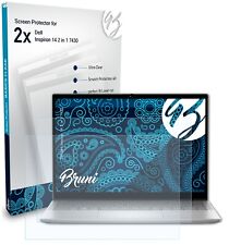 Bruni 2x Protective Film for Dell Inspiron 14 2 in 1 7430 Screen Protector picture