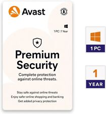 Avast Premium Security 2024 1 Device 1 Year picture