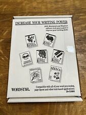 RARE VINTAGE WORDSTAR INCREASE YOUR WRITING POWER DOS,MACINTOSH & WINDOWS NEW picture
