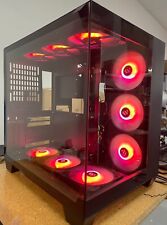 KEDIERS H06 PC Case Pre-Install 9 ARGB Fans, ATX Mid Tower Gaming Case picture