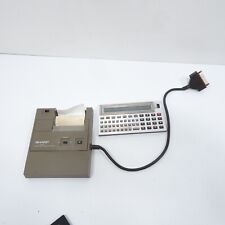 Sharp Pocket Computer PC-1250a and Printer CE-129P, working. picture