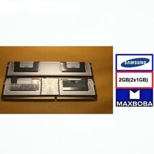 Memory Samsung 2GB (2x 1GB) SILVER 5300F Desktop RAM DDR2 2RX8 M395T2953GZ4-CE66 picture
