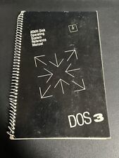 ATARI Disk Operating System III Reference Manual DOS 3 Spiral Bound Vintage picture