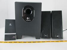 Logitech X-240 4 Piece Speakers Set Computer Laptop 4