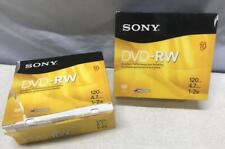 Lot of (2) SONY 10-Pack  120 Min  4.7GB  1-2x  Blank  DVD-RW Discs  20 Total picture