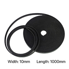 GT2 2GT Timing Belt 10mm Width 1000mm 39.37'' For CNC Step 3D Printer Open End picture