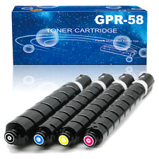 4PKS CYMK Toner Cartridge for Compatible Canon GPR58 C256 C356 C257 High Yield picture