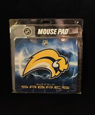 Brand New NHL Buffalo Sabres Blue Computer Mouse Pad picture