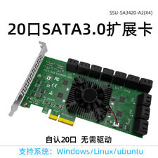 20/24 Ports SATA to PCI Express Adapter SATA 3 III 3.0 to PCIe x4  Adapter picture