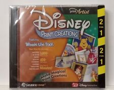 DISNEY Classic Print Creations Studio PC CD - New Sealed picture