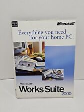 Microsoft Works Suite 2000 picture