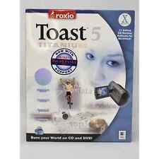 Roxio Toast Titanium 5 for Mac New in Sealed Box picture