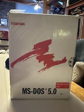 MS-DOS 5.0 Operating System Toshiba Factory Sealed Includes Manuals picture
