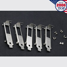Lots of 5 pcs Low Profile Bracket for Intel I340-T2 I350-T2 HP NC361T picture