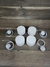 [Set of 4 Pack] Google Nest Home Mesh WiFi System Router #GJ2CQ w/ Power Cords picture