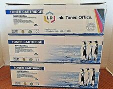 LD Ink Compatible Replacement for HP Laser Jet Pack of 3 Black 1 Opened 2NIB picture