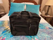 TUMI Deluxe Wheel Rolling Expand 12 Pouch Laptop Briefcase Carry On Bag 26003D4 picture