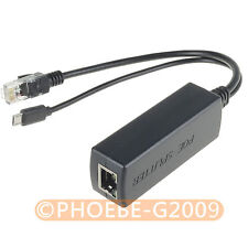 4pcs Gigabit Active PoE Splitter 5V Micro USB for ASUS Tinker Development Board picture