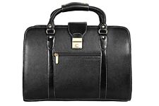 stylsak, Unisex leather briefcase bag men with genuine leather handmade product picture