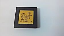 TMS CPU 16-Bit Processor 320C25GBL WAS8806 PW71825 Gold Plated Vintage 1986 picture