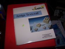 Amiga Textcraft software picture