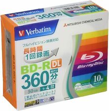 Verbatim Single Recording Blu-ray Disc BD-R DL 50GB 10 Sheets picture