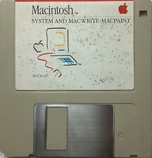 Macintosh System And MacWrite • MacPaint - Backup - 690-5023-A    picture
