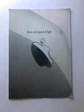 Apple G4 Tower Japanese Advertising Brochure Vintage Apple Mac 1999 picture