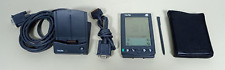 Vintage Palm PDA Pilot v2.0 Pro 3Com + Charging Cradle Dock + Stylus + Case picture