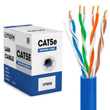UTP Cat 5 1000ft Ethernet Cable 24AWG CCA Cat 5 Internet Cord CMR LAN Wire picture
